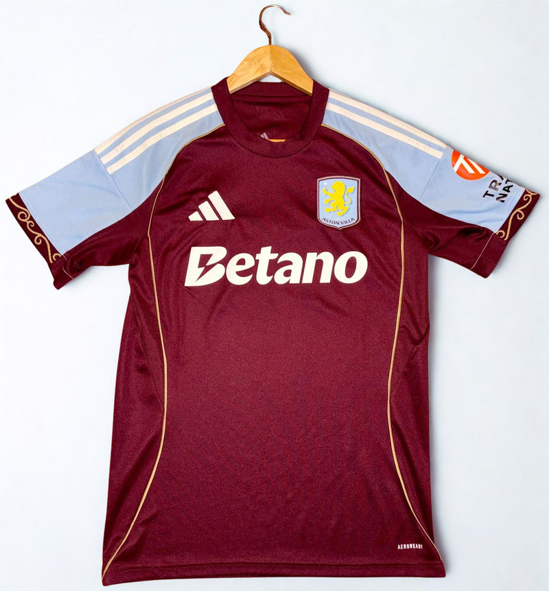 Aston Villa Home 2025/26 — Tam. P (Usada)