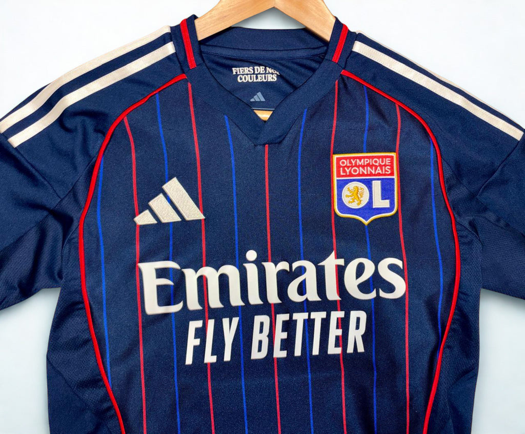 Camisa Olympique de Lyon Away 2025/26 - Tamanho P (Usada)