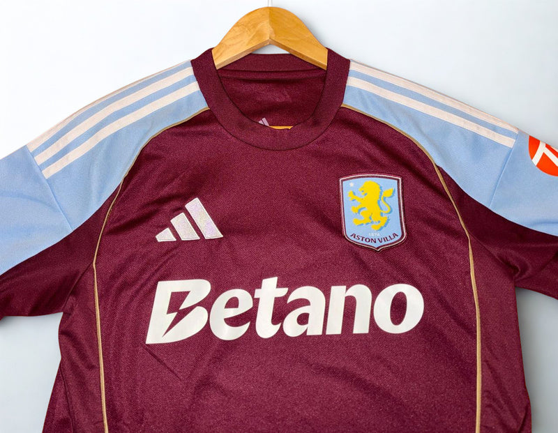Aston Villa Home 2025/26 — Tam. P (Usada)